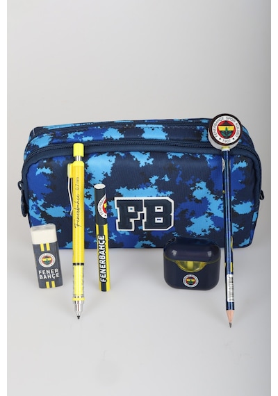 Lisanslı Fenerbahçe Kamuflaj Kalem Çantası,uçlu Kalem,pods Kalemtraş,silgi Tepeli Kurşun Kalem Diğer