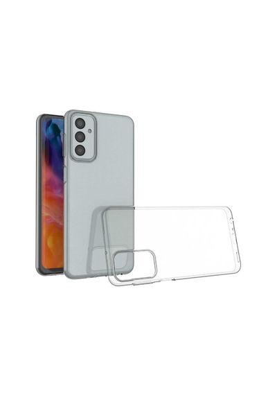 Zore Galaxy Uyumlu M23 Kılıf Süper Silikon Kapak - Renksiz Renksiz