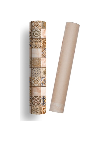 İbmta620 Mutfak Tezgah Arası Kendinden Yapışkanlı Folyo Kaplama Mozaik Taş Desen 60cm X 100cm