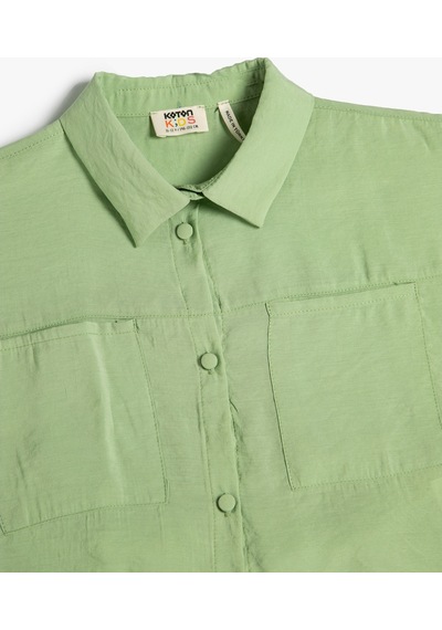 Koton Crop Gömlek Önden Bağlama Detaylı Kısa Kollu Cepli Modal Kumaş Yeşil 3skg60208aw 3SKG60208AW770 Yeşil Koton Crop Gömlek Önden Bağlama Detaylı Kısa Kollu Cepli Modal Kumaş Yeşil 3skg60208aw 3SKG60208AW770 Yeşil
