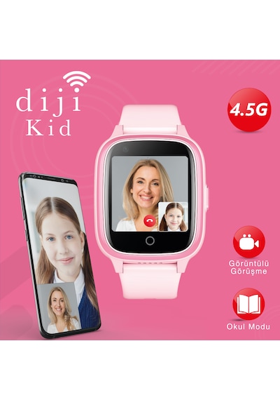Dijikid 4.5G Akıllı Çocuk Saati (Distribütör Garantili)