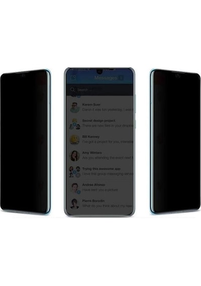 Apple Uyumlu   iPhone 13 Pro Hayalet Ekran Koruyucu Tam Kaplayan Gizli Gizlilik