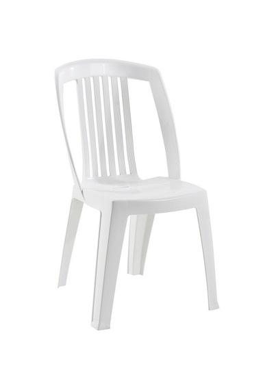 Papatya Favori Sandalye  - Plastik Bahçe Balkon Sandalyesi Beyaz