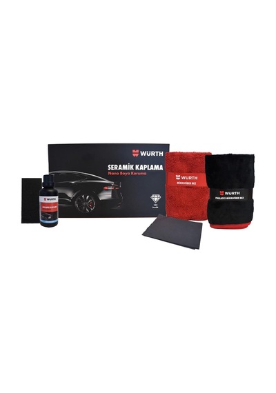 Ayrex Würth 10h Seramik Kaplama Seti Nano Boya Koruma 50ml