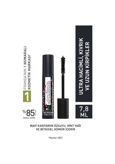 Yves Rocher Intense Metamorphose Yoğun Hacim Veren Maskara