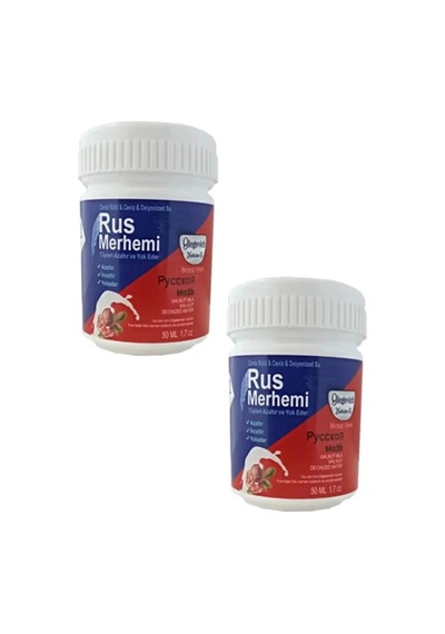 Rus Merhemi Tüy Azaltıcı Ve Yok Edici Kremi 50 Ml X 2 Adet 15818995