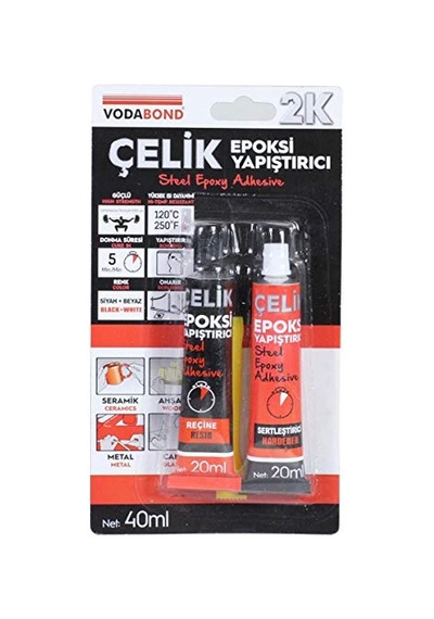Epoksi Reçine Plastik Çelik 500 G Bronz Parçaların Onarımı Diğer