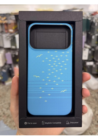 iPhone Uyumlu 17 Pro Max Knt Karbon Magsafe Kılıf No3