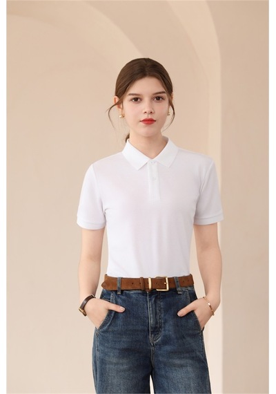 New Performance Premium Polo T-shirt 58.1% Pamuk 37.7% Polyester 4.2% Spandex Beyaz