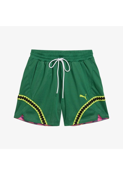 Puma Tmnt Erkek Şort 630931-01 Yeşil