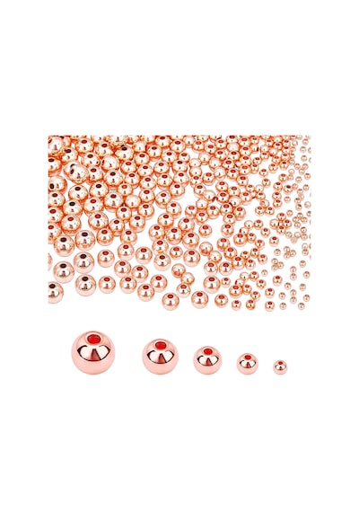 Bihızlı 3 Mm Rose Gold Kaplama Desensiz Yuvarlak Metal 5 Gram