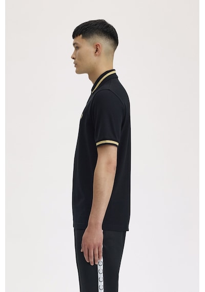 Fred Perry M2-157 Single Tipped Erkek Polo Tişört Siyah