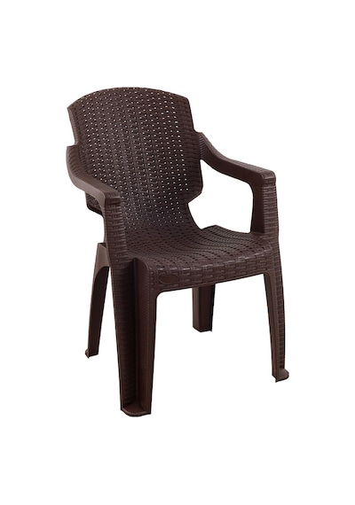 Luna Golf Rattan Koltuk Kahverengi