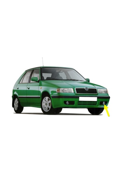 Skoda Felicia 1998-1999-2000-2001 Ön Sol Sis Farı 6h0941699a