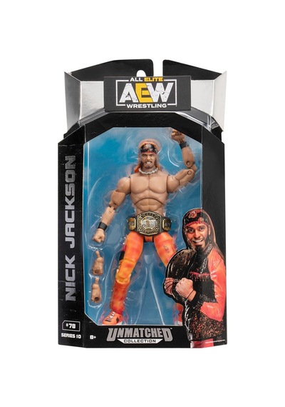 Jazwares Aew Karakterleri Model Aksiyon Figürler S10 Nick Jackson 78 Diğer