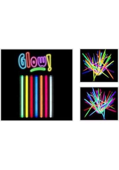 Glow  Stick 20Cm Fosforlu Kırılan Çubuk  (100 Adet)