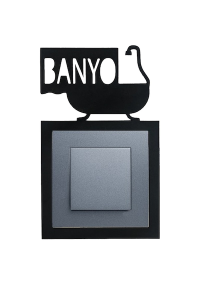 Banyo Ahşap Priz Çerçevesi Dekorasyon