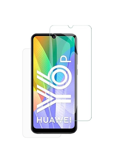 Exquıs Huawei Y6p Uyumlu Ön Ve Arka Koruma 360 Full Kaplama - Şeffaf