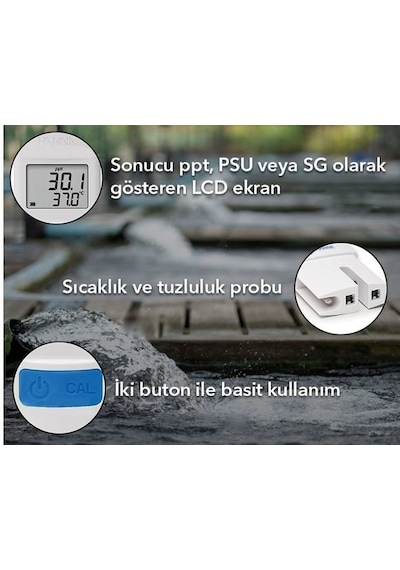 Hanna Hı 98319 Marine Tuzluluk Ölçer