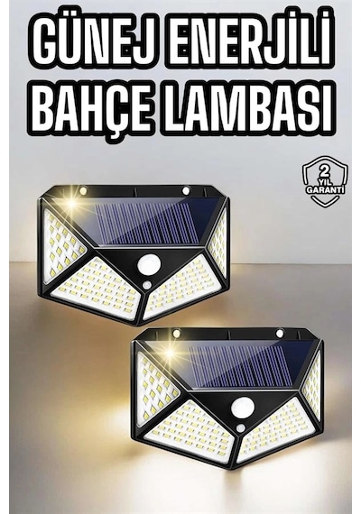 Hubrendy Tekno Bahçe Havuz Güneş Enerjili Solar Işıklandırma Sensörlü Bahçe Aydınlatma