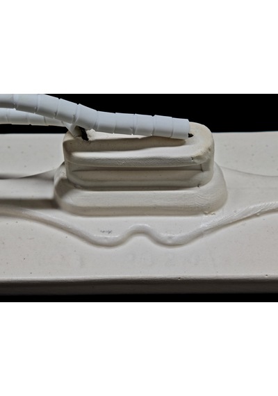 Sern 245x60mm 650w 230v Beyaz Fsf Model Düz İnfrared Seramik Isıtıcı Rezistans 1 Adet