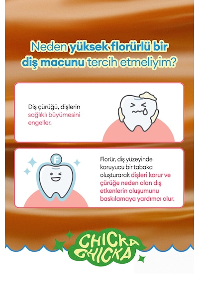 Kundal Chicka Smile Kids Toothpaste Caramel