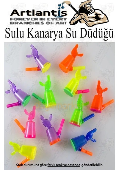 Sulu Kanarya Su Düdüğü 15 Adet Sulu Bülbül Kuş Sesi Çıkaran Düdük Oyuncak Karne Sınıf Çocuk Hediyesi