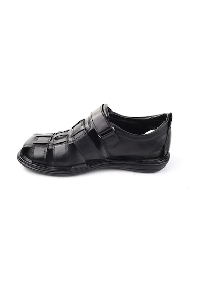 Castle Black 8520 Ortopedik Hakiki Deri Erkek Sandalet Ayakkabı 001