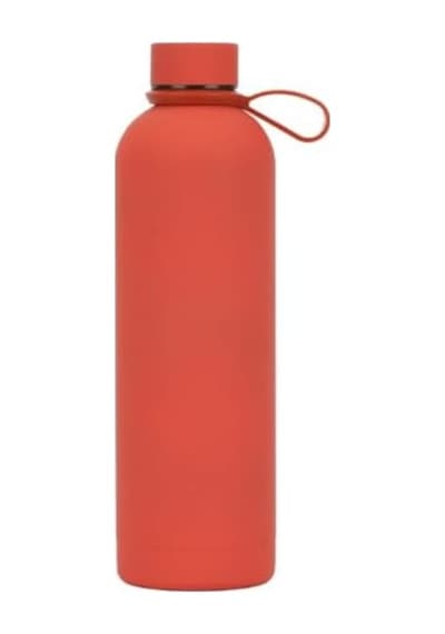 Çelik İçli Termos 750 Ml Kırmızı Skm005 Açık Beyaz