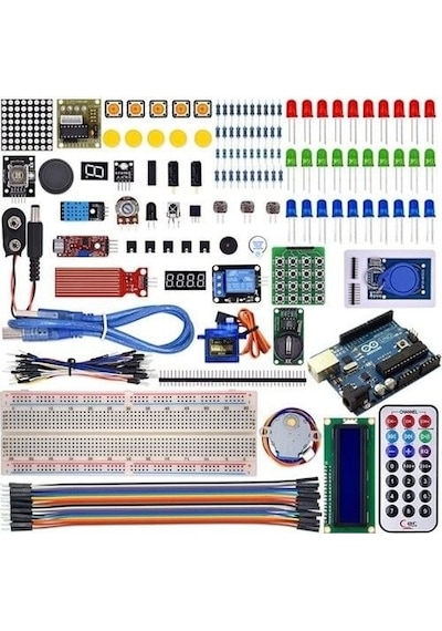 Arduino 168 Parça Uno R3 Robotik Kodlama Seti
