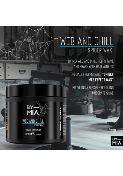 By Mıa Web And Chill Spıder Wax, Parlak Görünüm, Sert Tutuş Sağlayan Erkekler Ve Kadınlar İçin Örümcek,ağ Sa