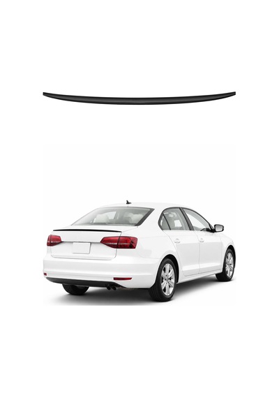 Vw Jetta 2010-2017 Arası Uyumlu Araca Özel Bagaj Spoileri Piano Siyah 1 Parça