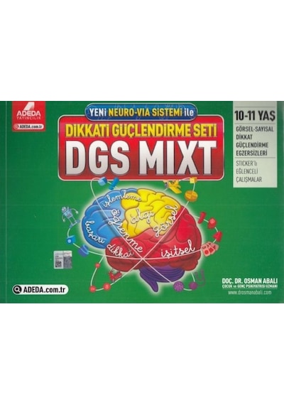 Dikkati Güçlendirme Seti Mixt 10-11 Yaş - Osman Abalı - Adeda