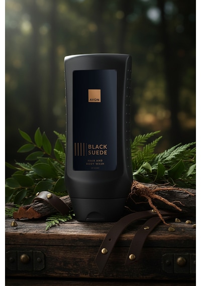 Black Suede Erkek Saç Ve Vücut Şampuanı 250 Ml. İkili Paket Tüm Saçlar