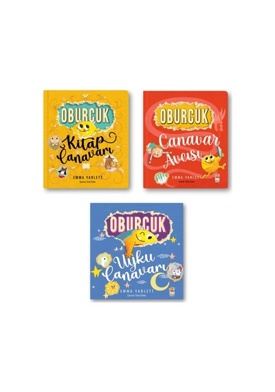 Oburcuk Uyku Canavarı - Oburcuk Kitap Canavarı - Oburcuk Canavar Avcısı