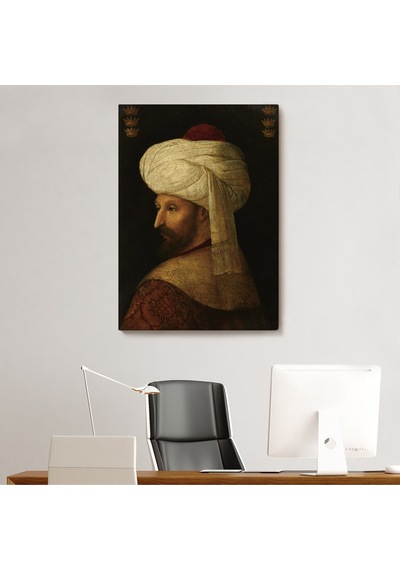 Fatih Sultan Mehmed Han Tablosu-6409 35 X 50