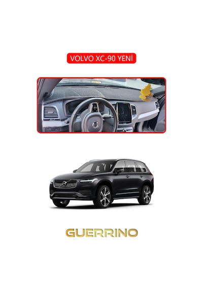 Volvo Xc-90 Yenitorpido Koruma Halısı Kırmızı Kenar