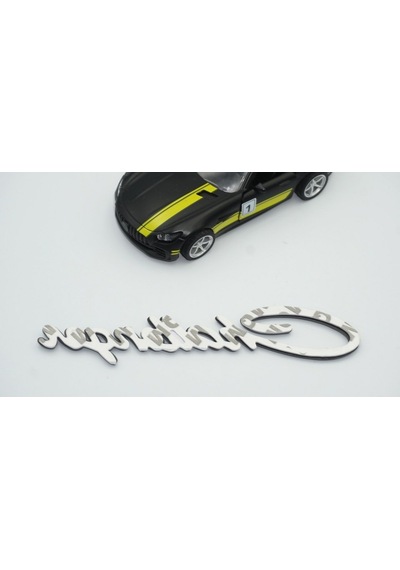 Dodge Challenger Bagaj Metal 3M 3D Yazı Logo (546914003)