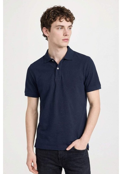 Defacto %100 Pamuk Polo Tişört E9504ax26spnv82 Lacivert-nv82