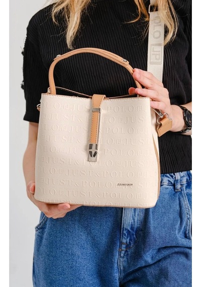 Just Polo Kadın Omuz Çantası 6011mh Siyah Düz 29644255