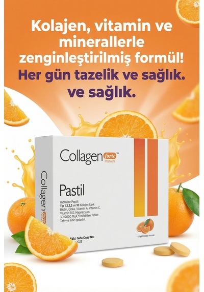 Kolajen Pastil 2000mg 30 Tablet