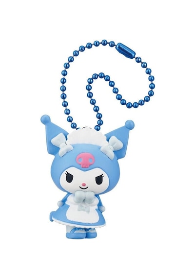 Twinchees My Melody Ve Kuromi Mavi Şirin Elbiseli Anahtarlık Figür Serisi