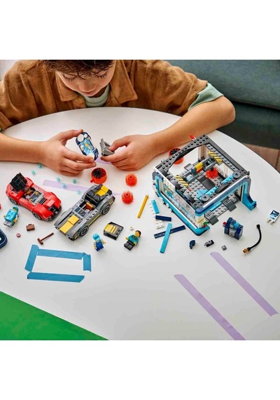 LEGO 60497 Lego City Otomatik Araç Yıkama 583 Parça +6 Yaş