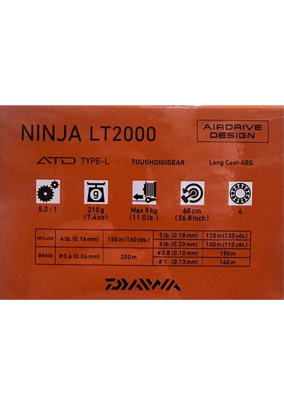 Daiwa Ninja 23 Lt 2000 Lrf Olta Makinesi