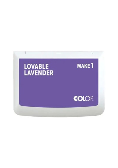 Colop Make 1 Stampa - Sevimli Lavanta Mor Siyah