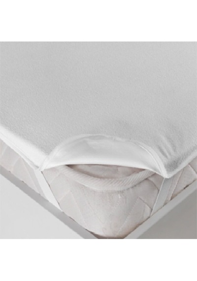 Evony Bebe Pamuk Sıvı Geçirmez Alez 70x120 Cm Beyaz