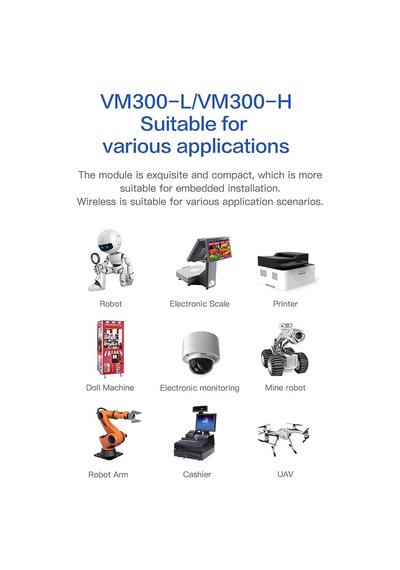 Vonets Vm300/vm5g/vbg1200 Wifi Modül Ve Anten Seti Quick Setting Guide