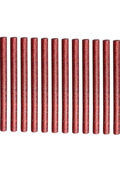 Mühür Mumu Simli Çubuk Sıcak Tutkal 7Mm X 10Cm 12 Li Yeşil Renk (551788886)
