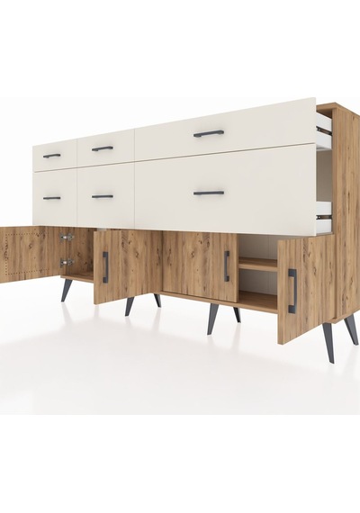 Arges Konsol Tek Raflı 6 Çekmeceli 4 Kapaklı 176x30x99 Çam-çam/aytaşı Atlas Çam/aytası - Atlas Çam Arges Konsol Tek Raflı 6 Çekmeceli 4 Kapaklı 176x30x99 Çam-çam/aytaşı Atlas Çam/aytası - Atlas Çam
