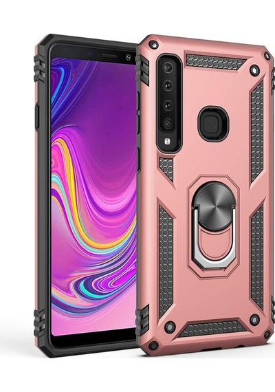Samsung Uyumlu A9 2018 Kilif Zirhli Standli Miknatisli Tank Kapak 392979476